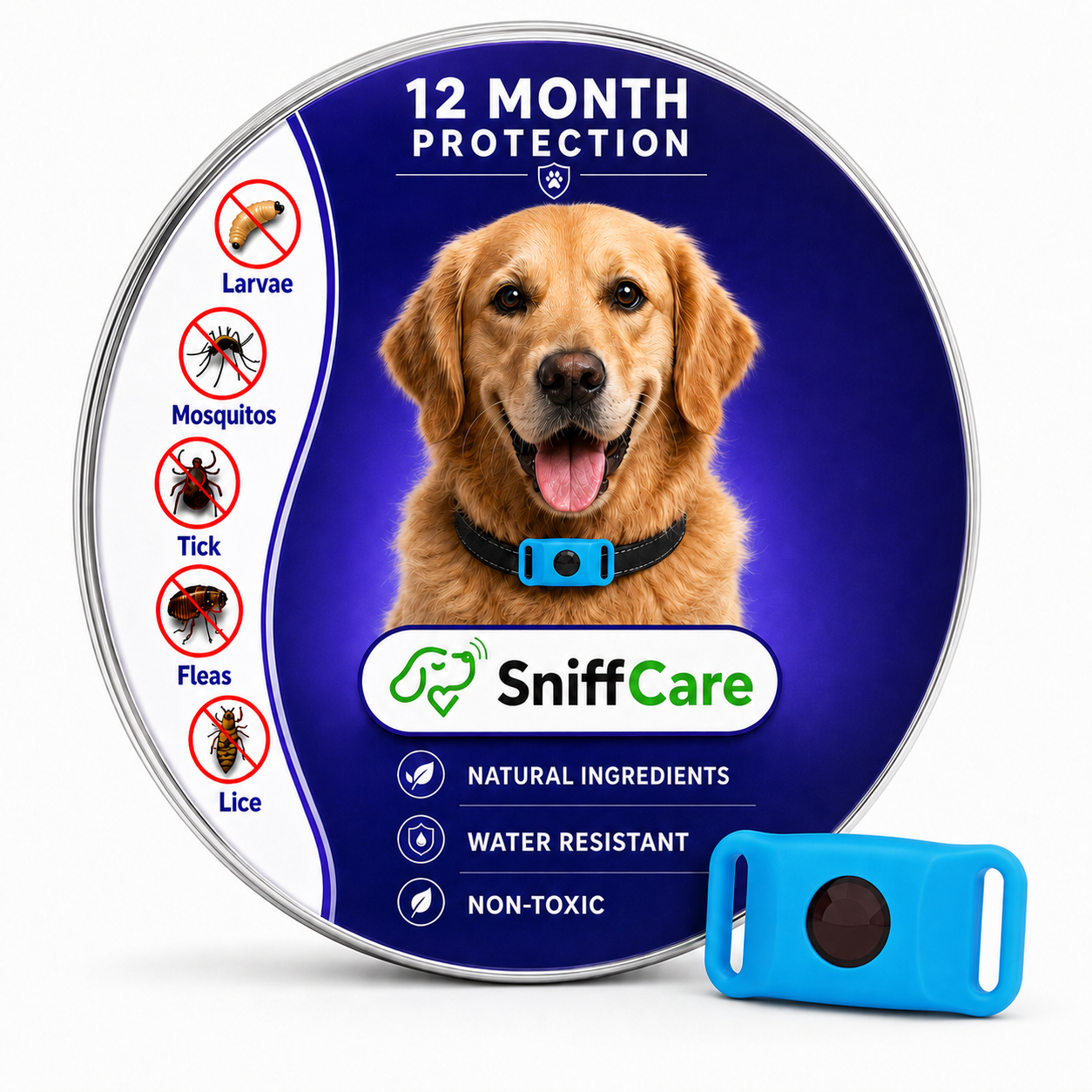SniffCare™ 12 Months Flea and Tick Free