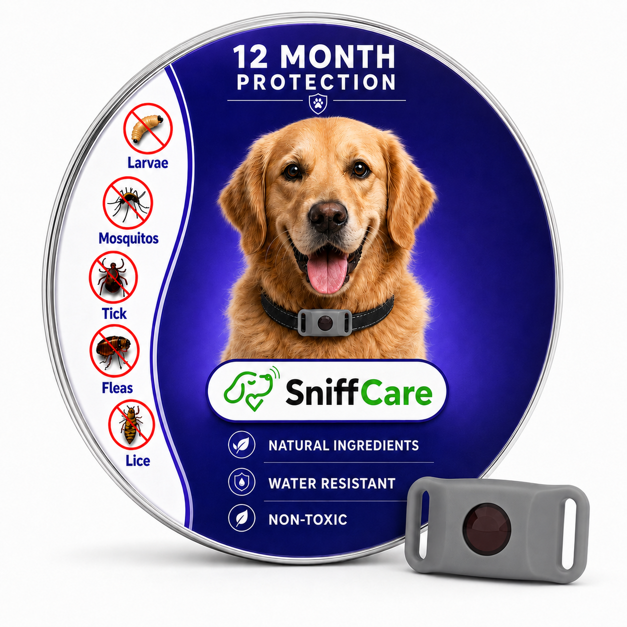 SniffCare™ 12 Months Flea and Tick Free