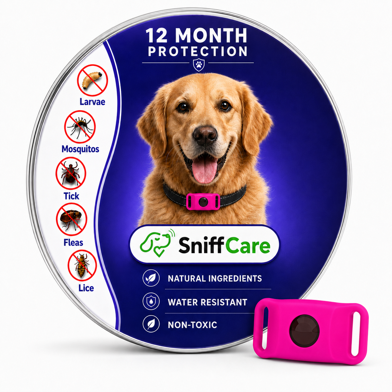 SniffCare™ 12 Months Flea and Tick Free