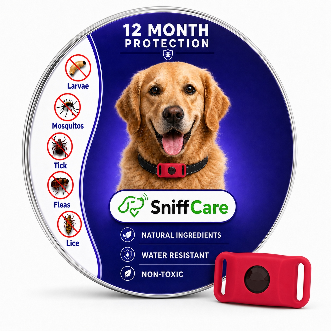 SniffCare™ 12 Months Flea and Tick Free